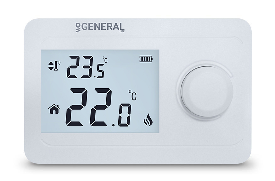 Cronotermostato filar para control y regulación de la temperatura a pilas  AA CABEL