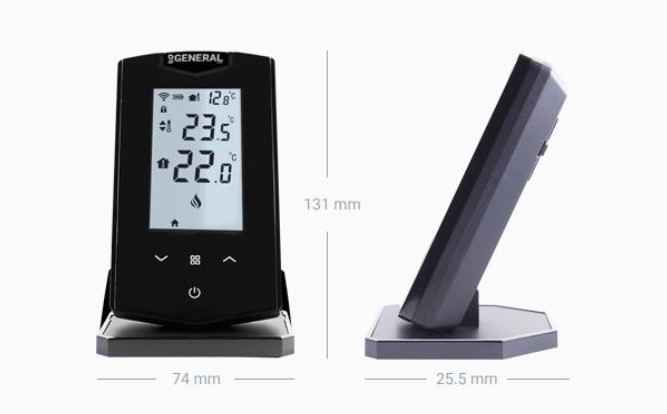 Cronotermostato digital frío calor WIFI ISOLTUBEX