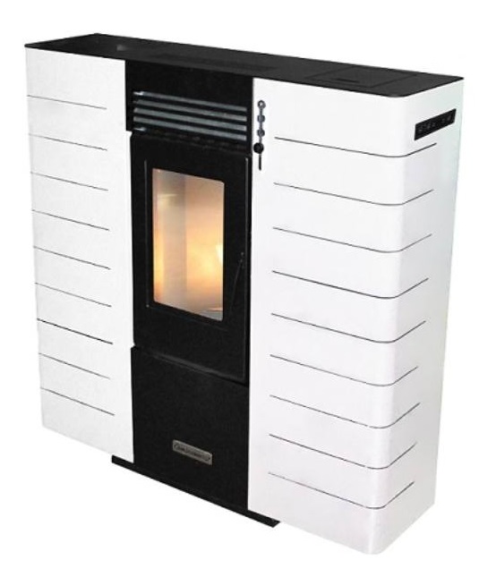 Calefactor a Pellet, modelo ZS6 SLIM (de pasillo). Potencia:6.53 kw.