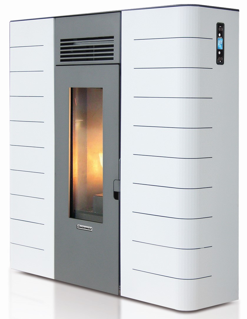 Thermo Calefactor a Pellet, modelo ZS IDRO 16. Potencia: 16 kw.