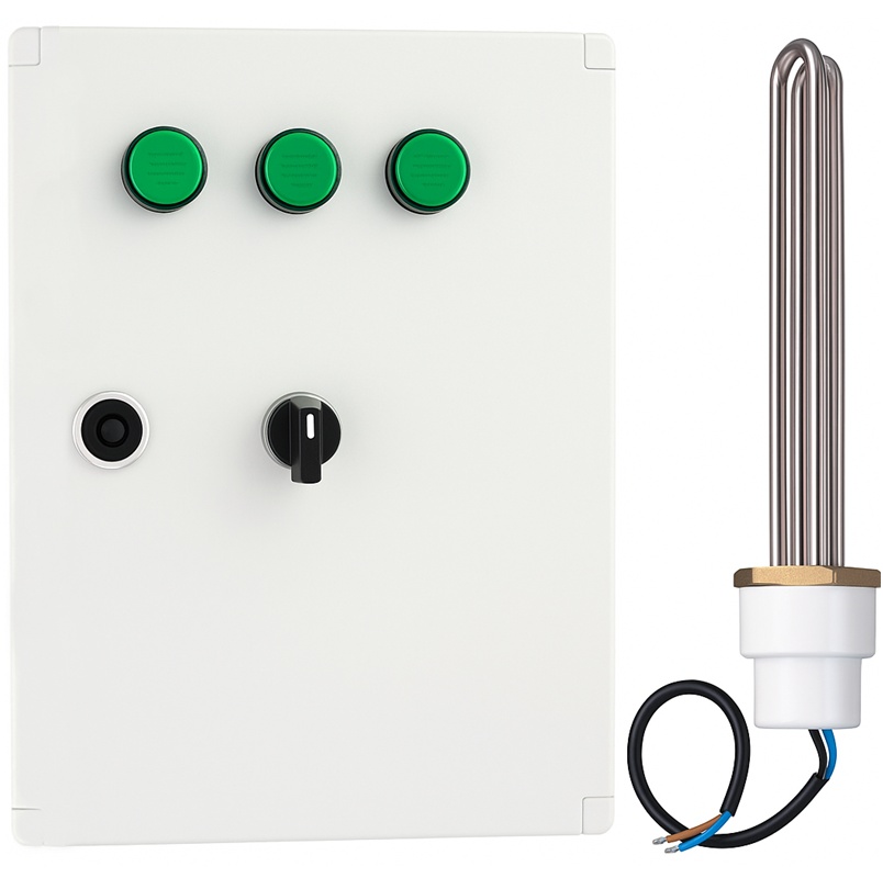 Resistencia blindada de 9kW con tablero