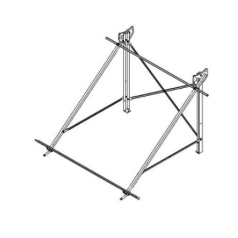 Soporte completo para panel con tanque de 300l