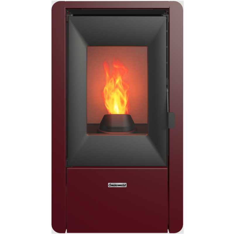 Calefactor a pellet  Z6N - 6.15 kW - Bordó (PROMO ITAU)