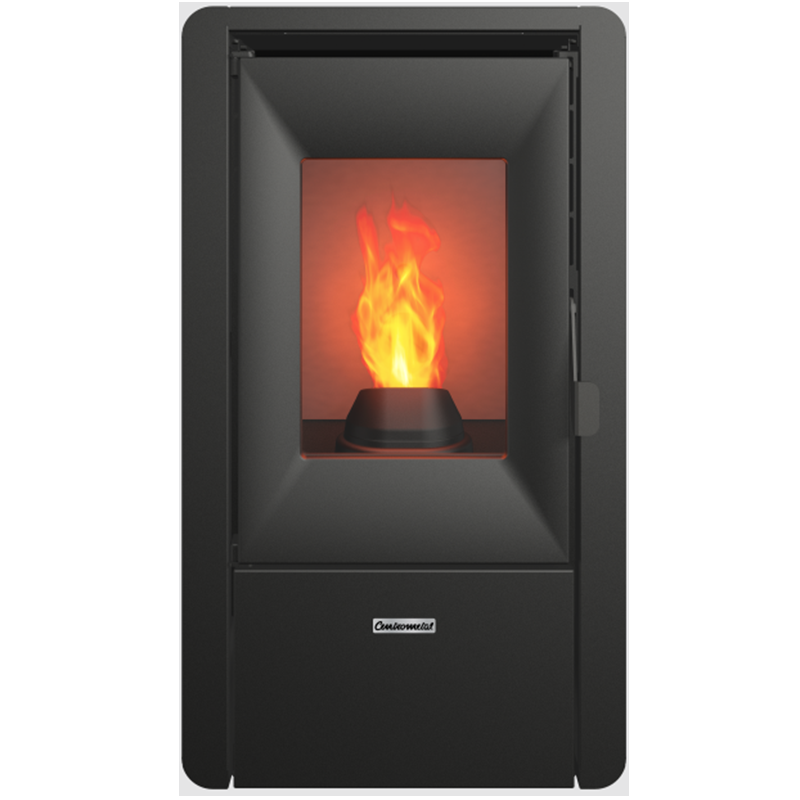 Calefactor a pellet  Z6N - 6.15 kW - Negro (PROMO ITAU)